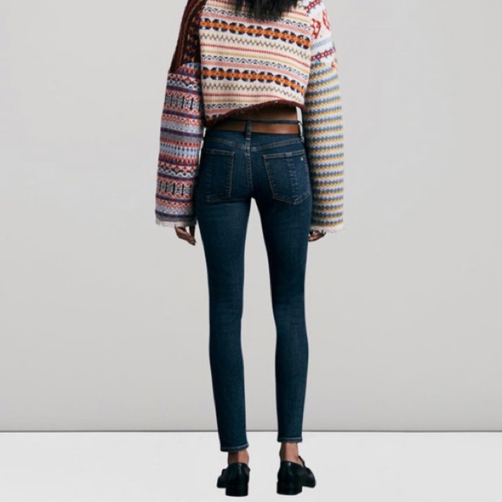 Rag & Bone Cate Mid-Rise Skinny Jean